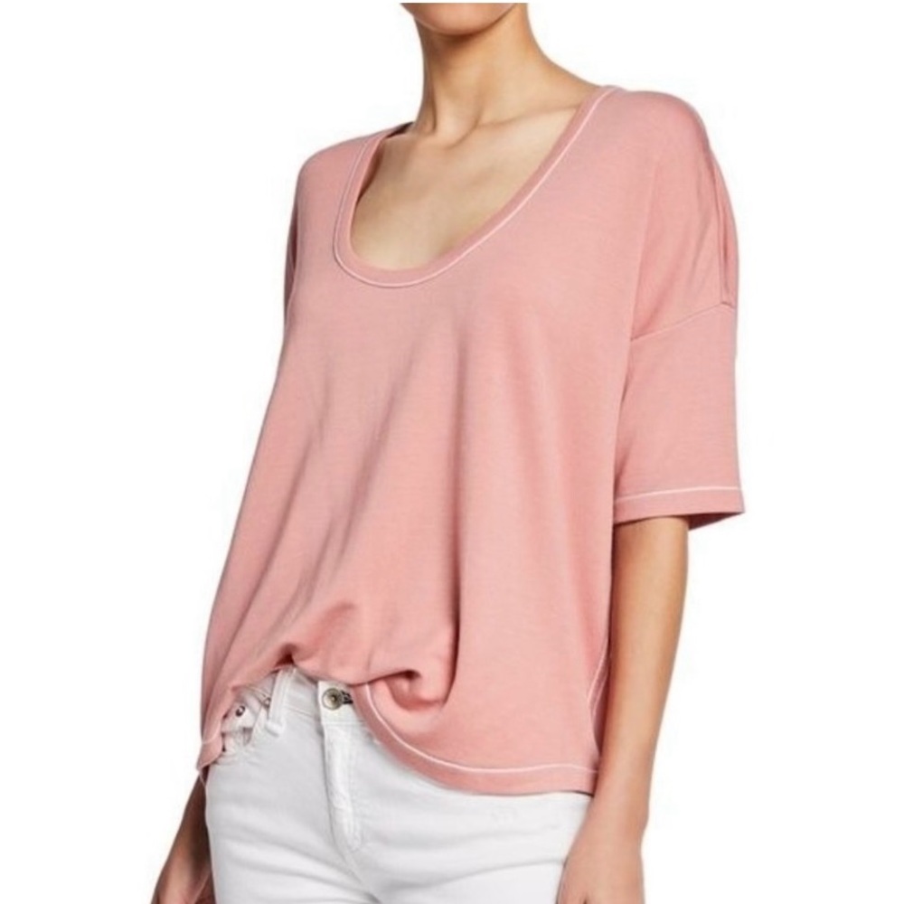 Rag & Bone Marlon Tee in Pale Rose